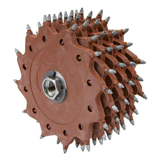 Tercoo 8 Multi Disc Set with hexagonal Shaft for Fein Rotator