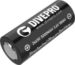 Divepro Standard 26650 5500maH battery (discharger about 3A)