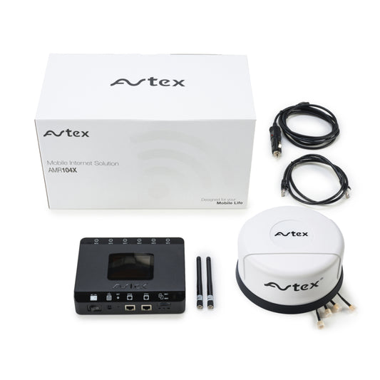 Avtex AMR104x 4G Dual Sim & Wi-Fi Mobile Internet Router - White