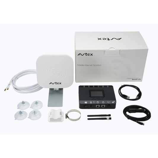 Avtex AMR105P 5G Wi-Fi CAT 6 Dual Sim Mobile Internet Solution - White