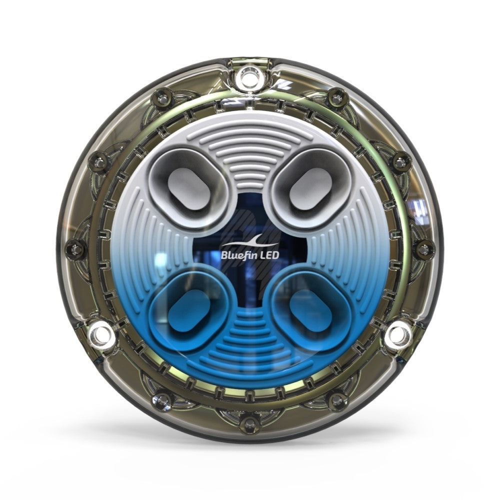 Bluefin LED Aluminium Piranha P4 SM Light - Dual Colour White/Blue