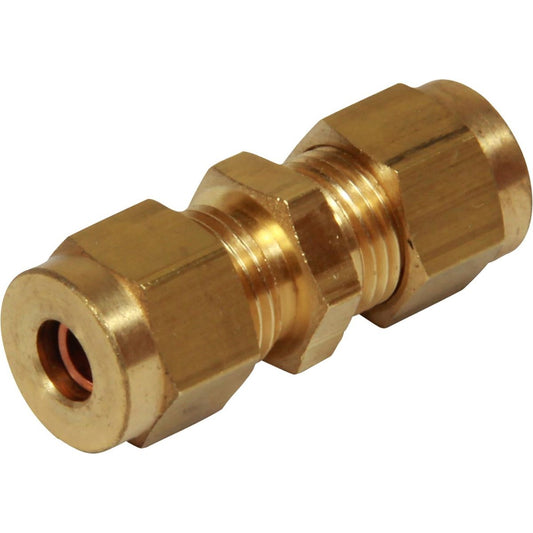 AG Compression Straight Coupling (3/16" to 3/16"Compression) 1-12060