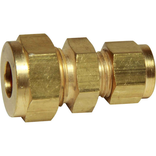 AG Compression Straight Coupling (5/16" to 3/8" Compression) 1-12140