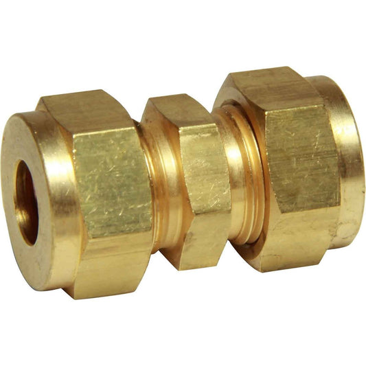 AG Compression Straight Coupling (3/8" to 3/8" Compression) 1-12150