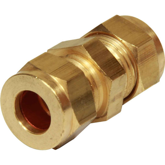 AG Compression Straight Coupling (1/2" to 1/2" Compression) 1-12190