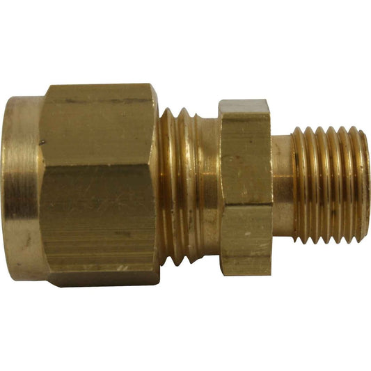 AG Male Compression Coupling (1/8" BSP to 1/4" Compression) 1-13070