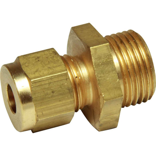 AG Male Compression Coupling (3/8" BSP to 1/4" Compression) 1-13090