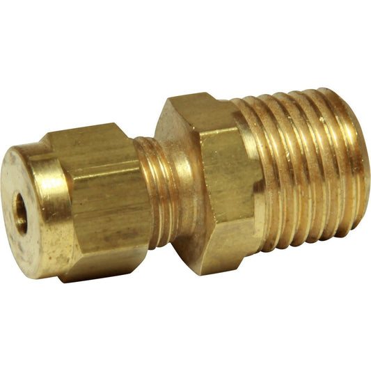 AG Male Compression Coupling (1/4" BSP Taper to 1/8" Compression) 1-14015