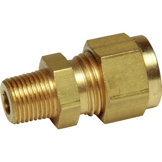 AG Male Compression Coupling (1/8" BSP Taper to 1/4" Compression) 1-14050
