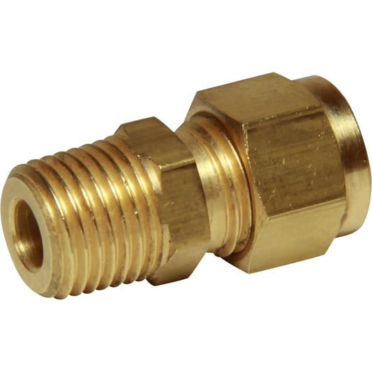 AG Male Compression Coupling (1/4" BSP Taper - 5/16" Compression) 1-14100