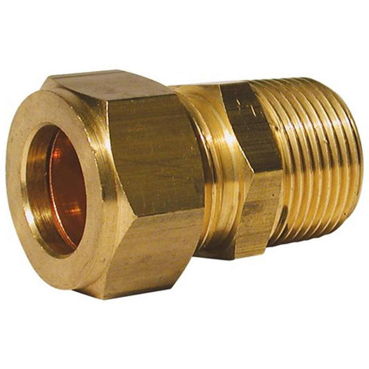 AG Male Compression Coupling (1/4" BSP Taper to 5/16" Compression) 1-14105