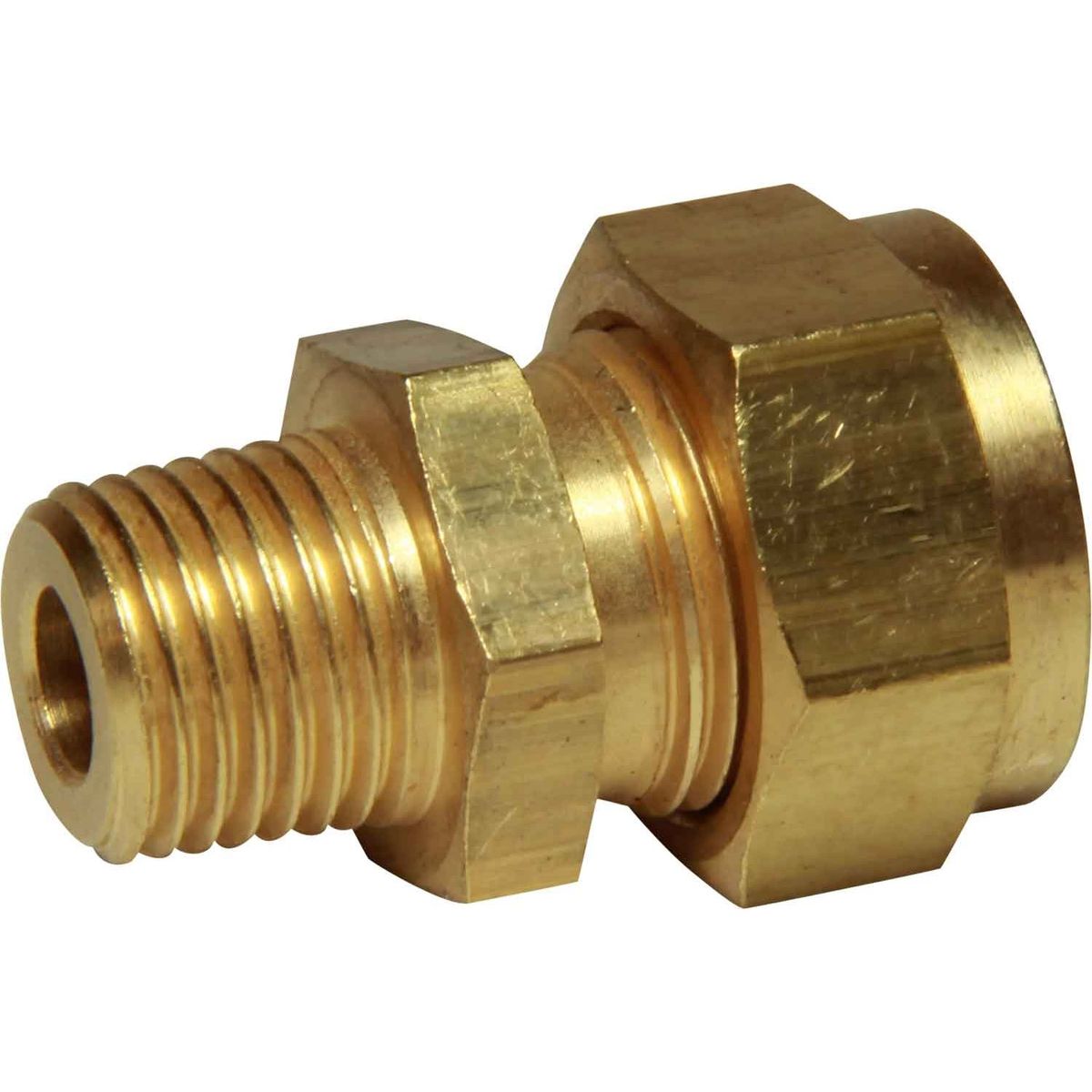 AG Male Compression Coupling (1/4" BSP Taper to 3/8" Compression) 1-14120