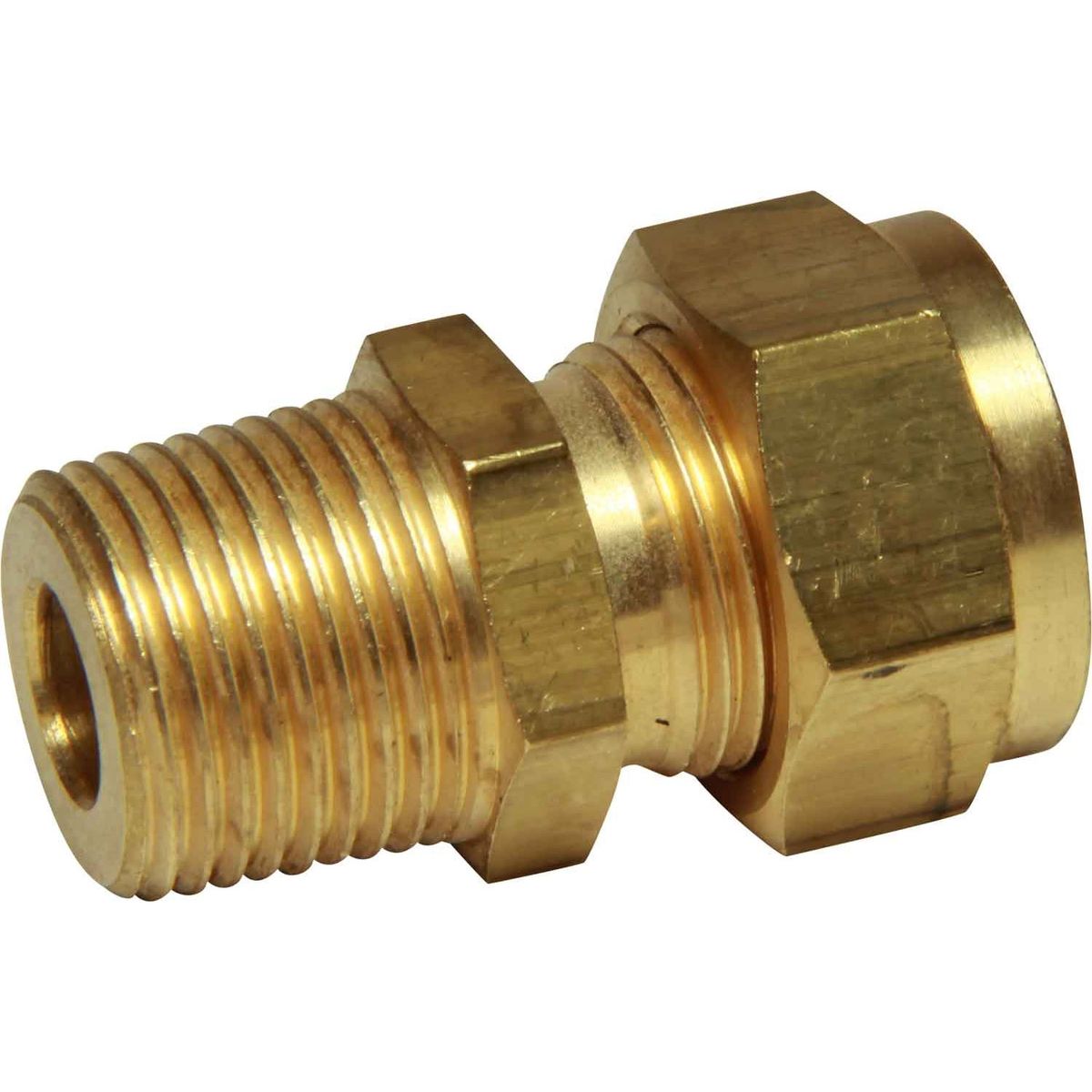 AG Male Compression Coupling (3/8" BSP Taper to 3/8" Compression) 1-14130