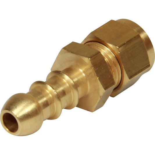 Compression Hose Connector 5/16" Compression to 3/8" Hose Tail 1-16277