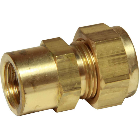 AG Female Compression Coupling (1/4" BSP to 3/8" Compression) 1-17060