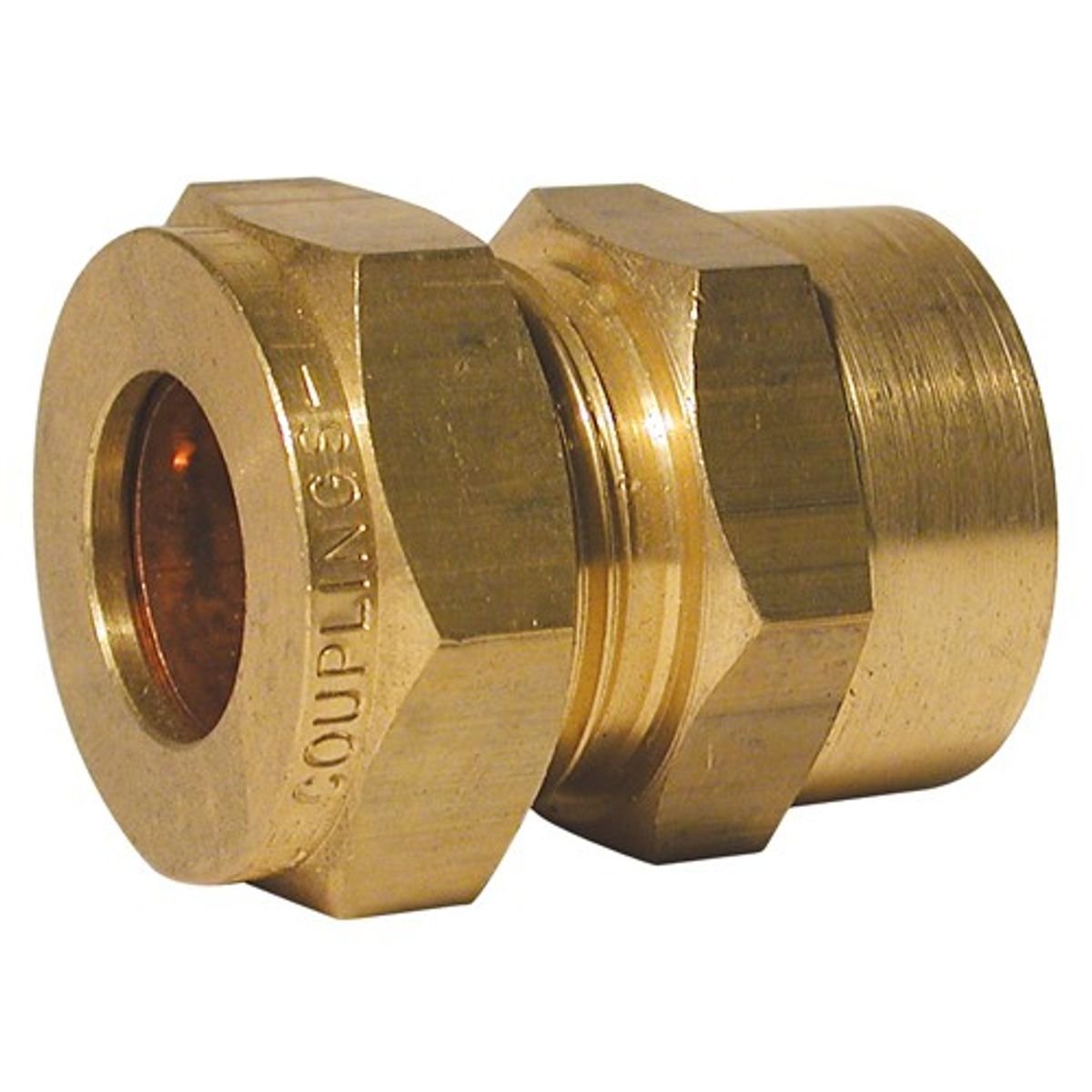 AG Female Compression Coupling (1/4" BSP to 5mm Compression) 1-22416
