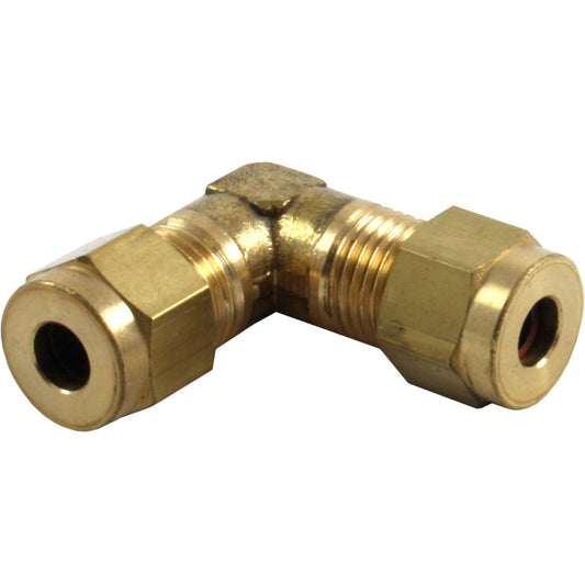 AG Brass Compression Elbow (3/16" to 3/16" Compression) 1-18030