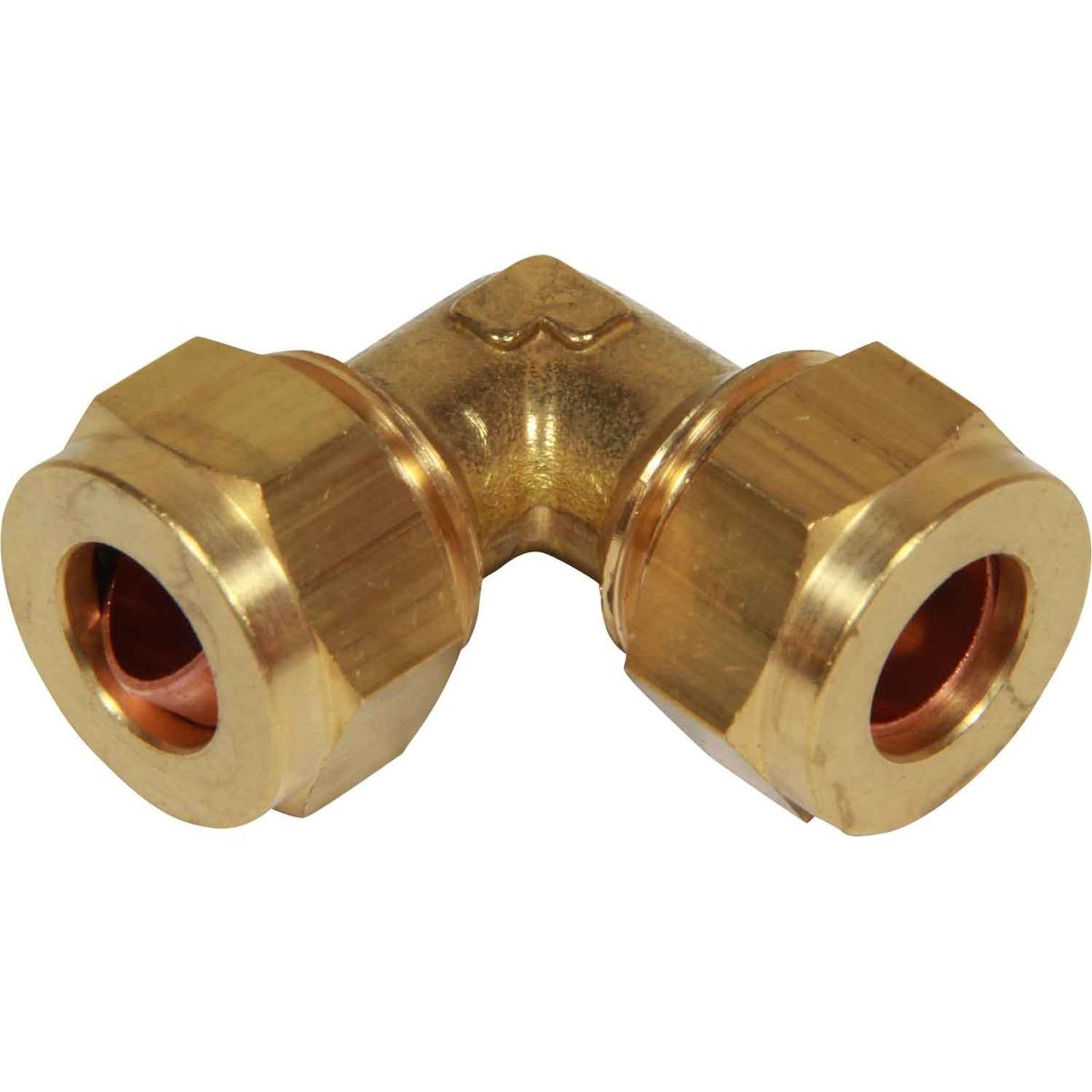 AG Brass Compression Elbow (1/2" to 1/2" Compression) 1-18110