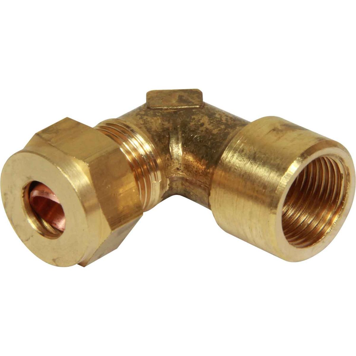 AG Brass Compression Elbow (3/8" BSP Female to 3/8" Compression) 1-18390