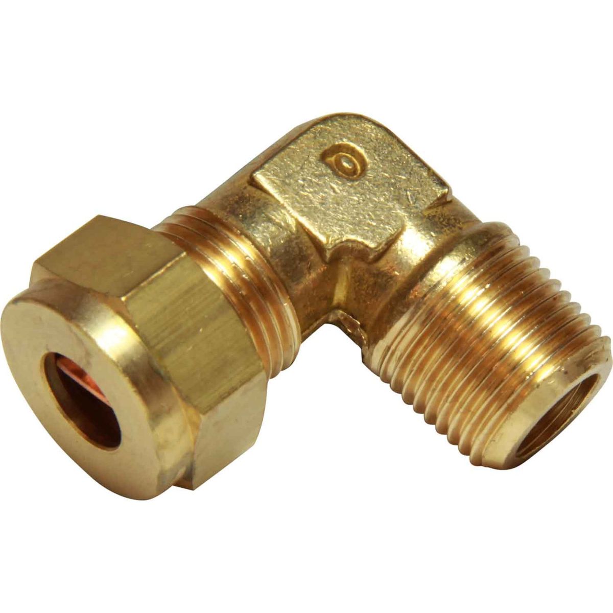 AG Brass Compression Elbow (3/8" BSPT Male to 3/8" Compression) 1-18570