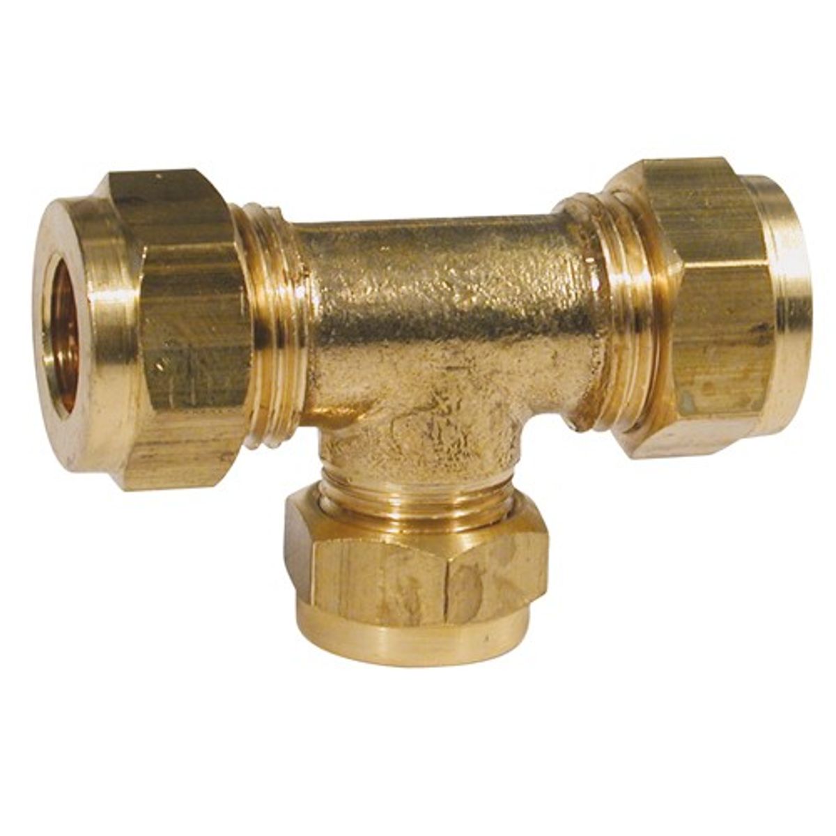 AG Compression Tee Piece (1/2" x 1/2" x 3/8") 1-18985
