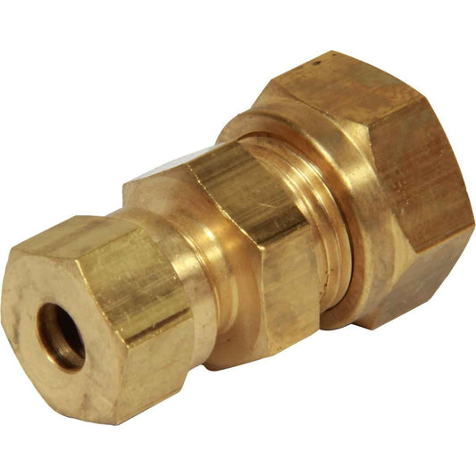 AG Compression Straight Coupling (10mm to 6mm Compression) 1-21590