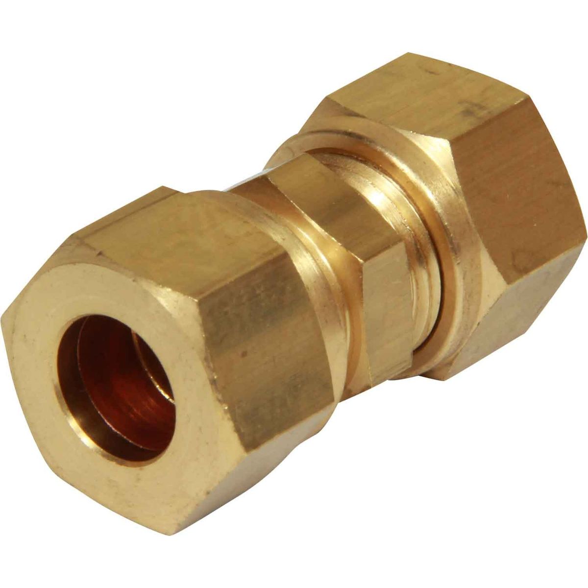 AG Compression Straight Coupling (12mm to 12mm Compression) 1-21660