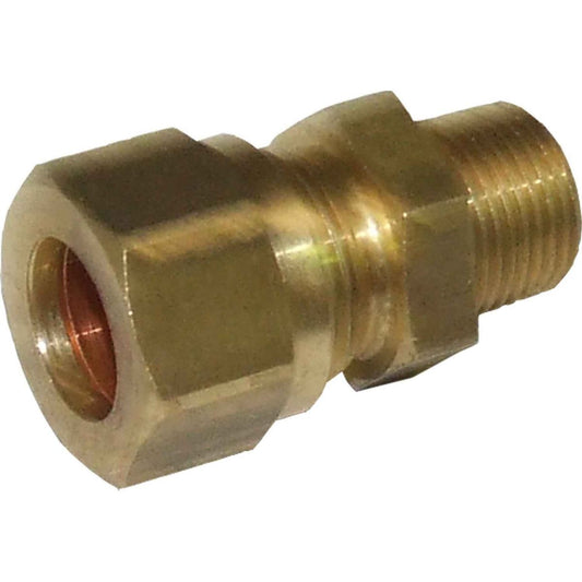 AG Male Compression Coupling (3/8" BSP Taper to 15mm Compression) 1-25345