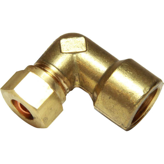 AG Compression Stud Elbow (3/8" BSP Female to 10mm Compression) 1-27840