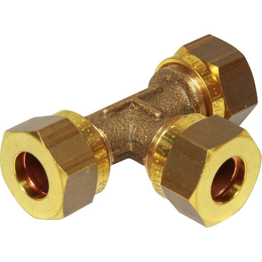 AG Compression Tee Piece (10mm Each End) 1-29690