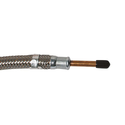 AG Braided Stainless Steel LPG Gas Hose BS3212/2 (1/4" / 18") 1-58418B