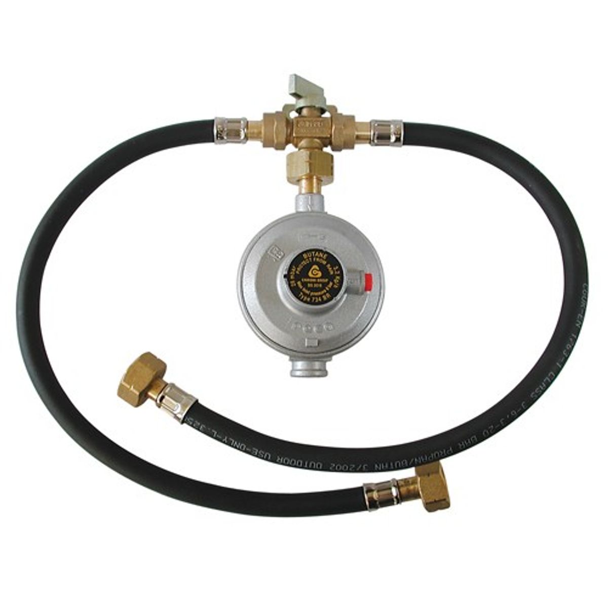 AG Manual Changeover Kit with Butane Regulator (28mbar) 1-59018
