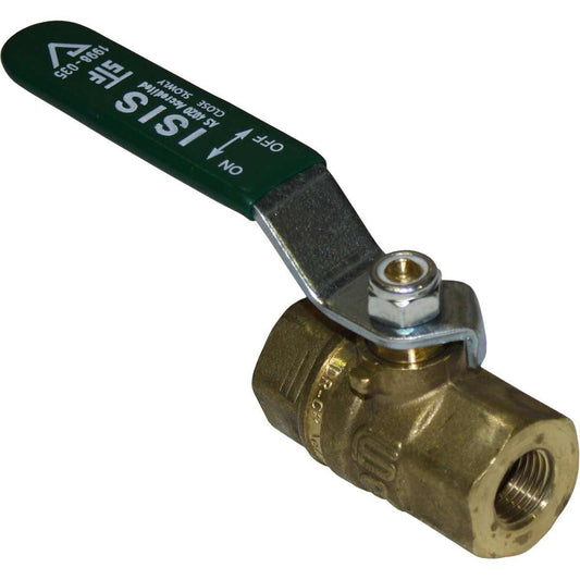 AG DZR Brass Ball Valve (3/8" BSP Female) 1-70900