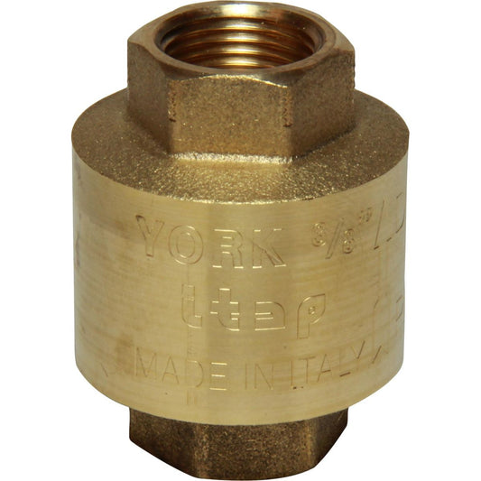 AG Brass Inline Spring Check Valve (Female / 3/8" BSP) 1-71400