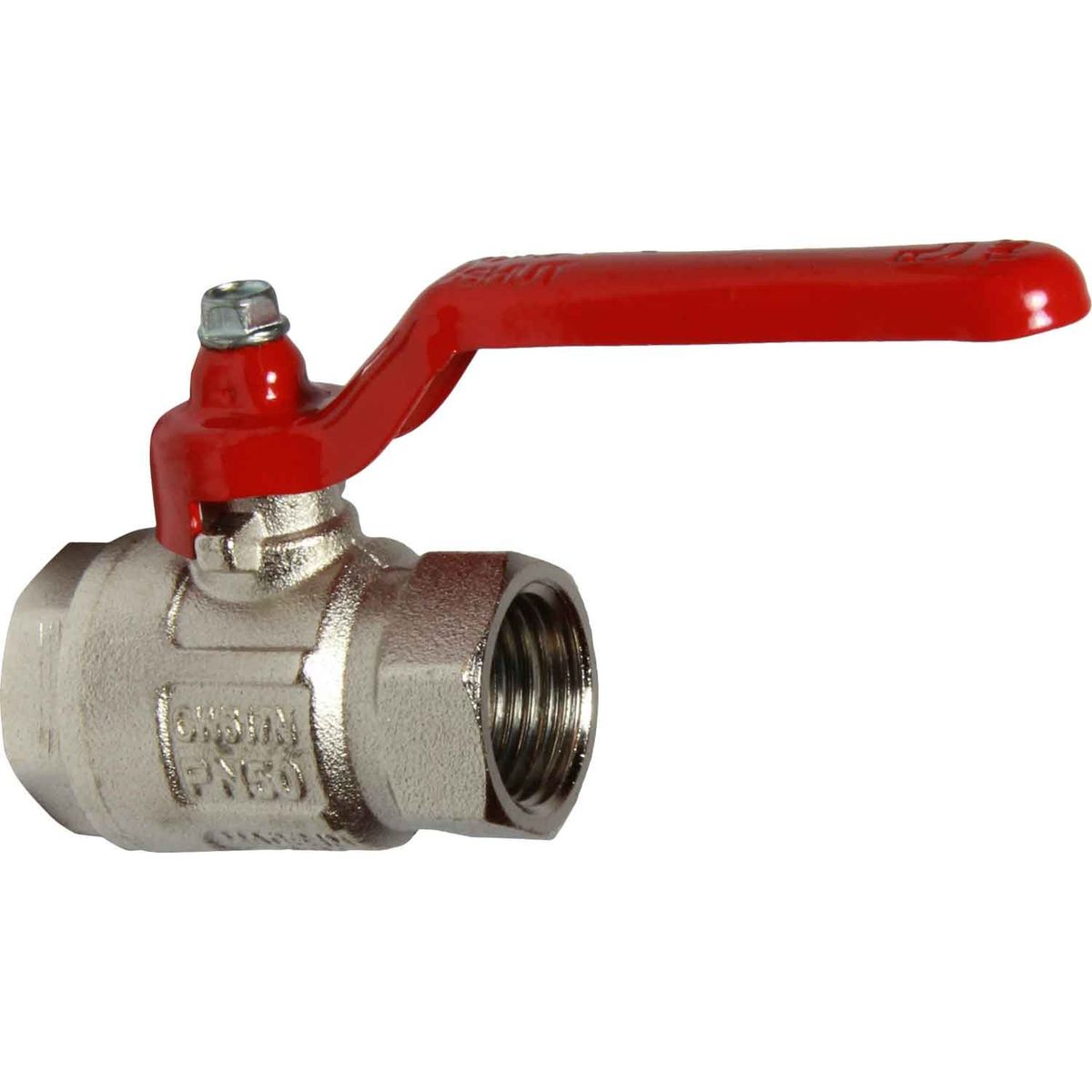 AG Brass Lever Handle Ball Valve (Female Each End / 1/2" BSP) 1-75010