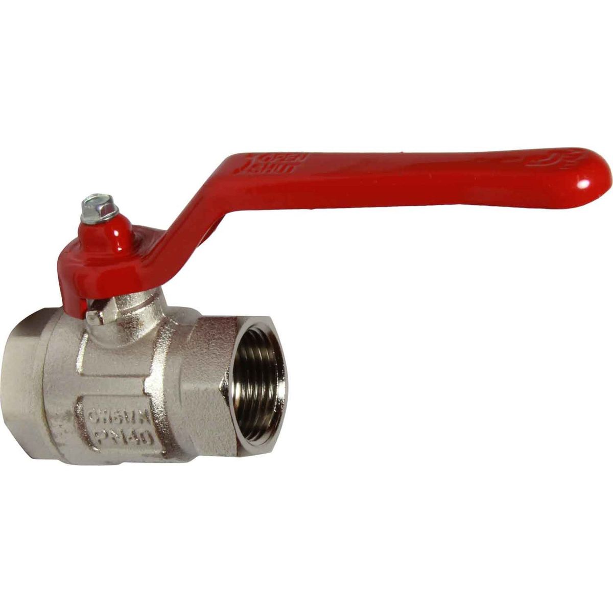 AG Brass Lever Handle Ball Valve (Female Each End / 3/4" BSP) 1-75020