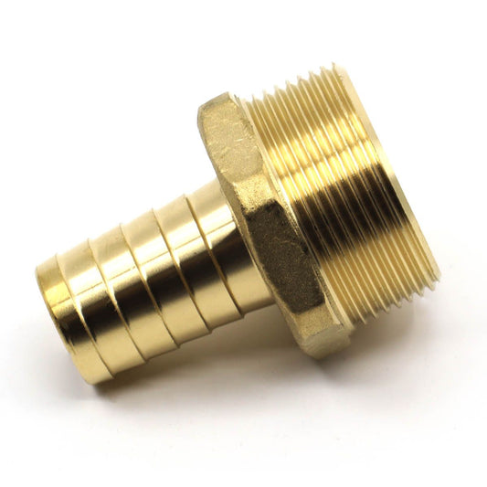 AG Brass Straight Hose Tail (1/4" BSPT Male to 3mm Hose) 1-75988