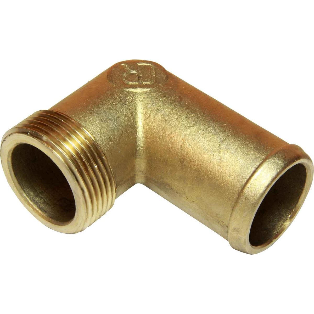 AG DZR 90 Degree Hose Tail (3/4" BSP Male to 25mm Hose) 1-76802