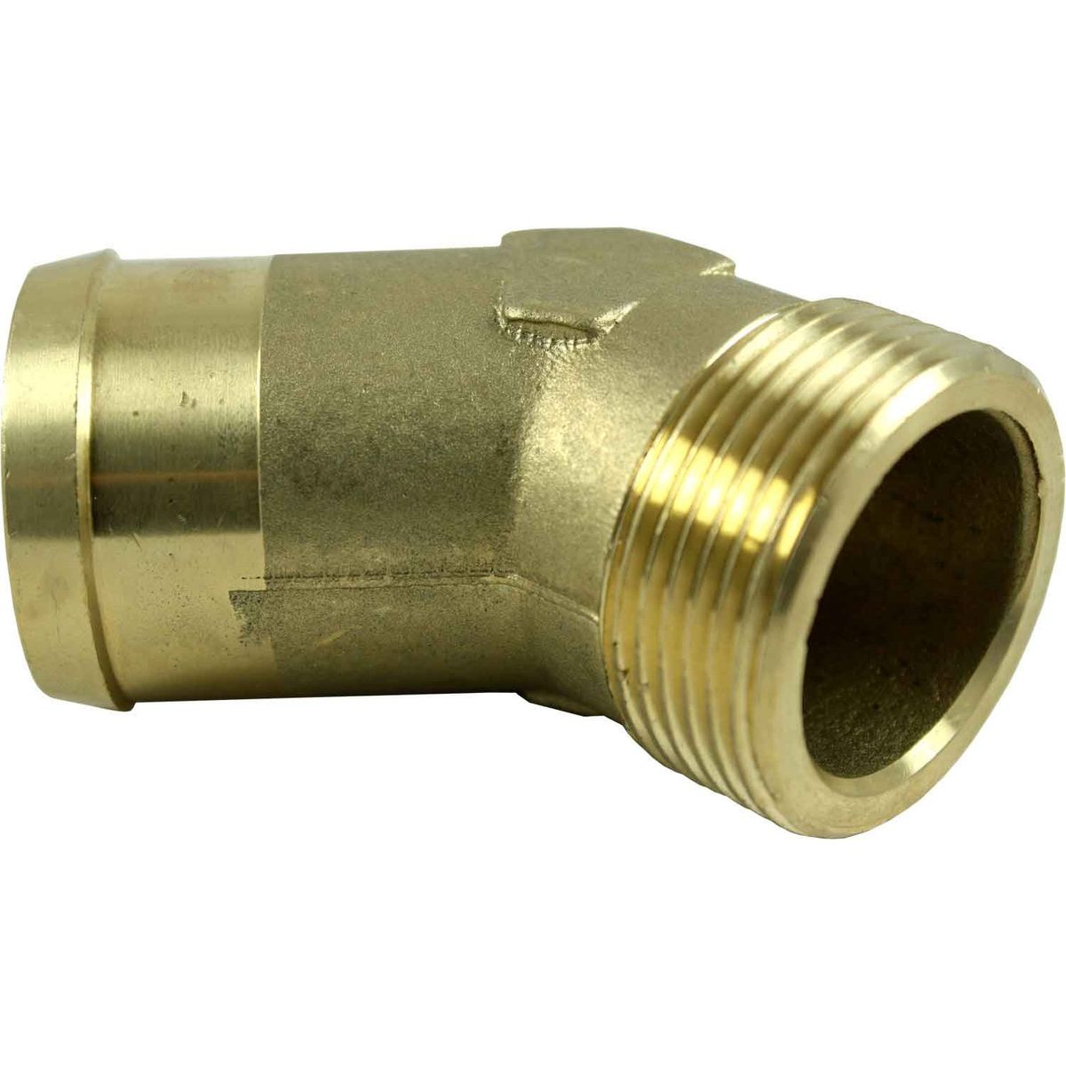 AG DZR 45 Degree Hose Tail (1/2" BSP Male to 19mm Hose) 1-76811