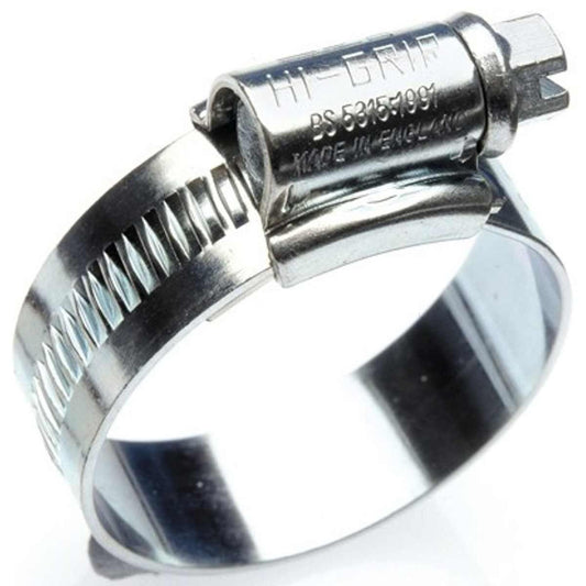 JCS Hi-Grip Mild Steel Hose Clip (110mm - 140mm) 1-88093