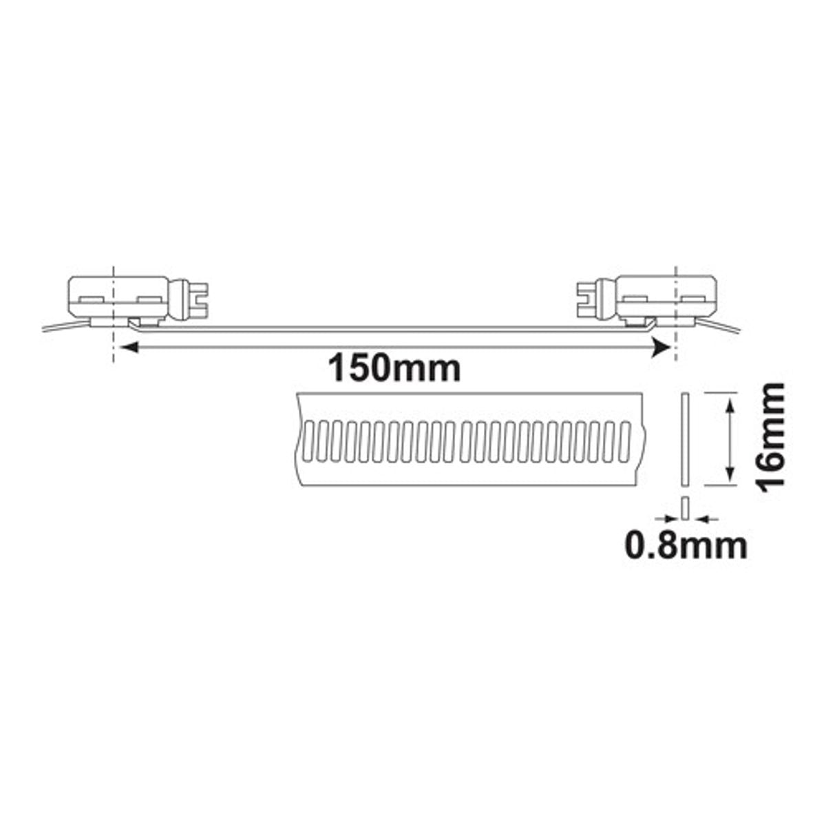 JCS Multi-Torque Stainless Steel 316 Band Connectors (Pack of 10) 1-88350