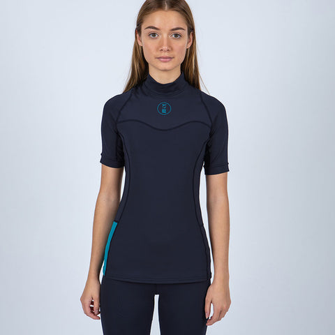 Fourth Element WOMEN'S SHORT SLEEVE HYDROSKIN MIDNIGHT NAVY M