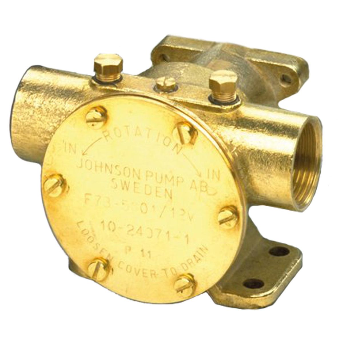 Johnson F7B-5001 Clutched Bilge / Deckwash Pump (12V-24V / 1" BSP) 10-24577-99