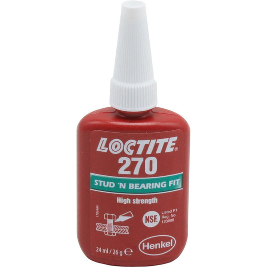 Loctite 270 Stud 'N' Bearing Fit (24ml) 109108