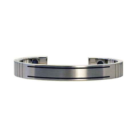 Q-Link SRT-3 Bracelet Stainless Steel Brushed Mens M