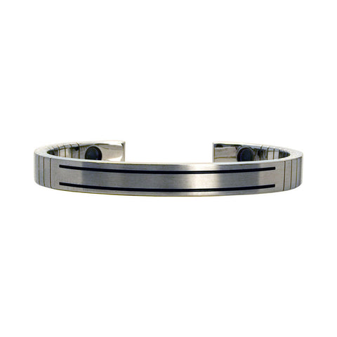 Q-Link SRT-3 Bracelet Stainless Steel Brushed Womens L