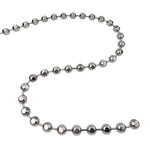 Q-Link Brand Faceted Chain Stainless 30'' for Pendants