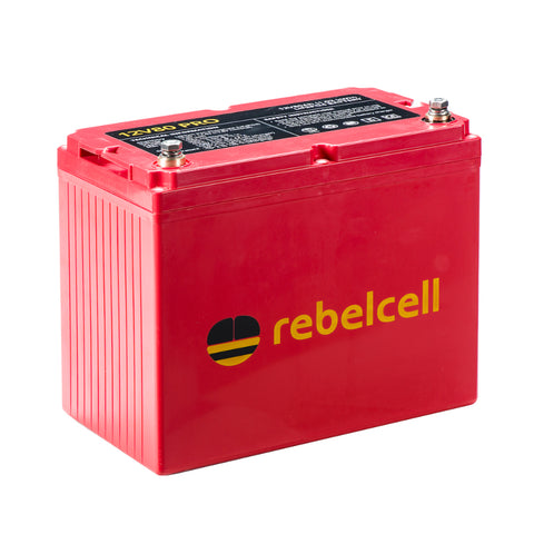 Rebelcell 12V80 Pro Lithium Battery - 12V 80A 1.01kWh