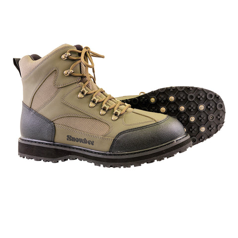 Snowbee Stream-Trek Wading Boots XS-tra Grip Rubber Sole - 9