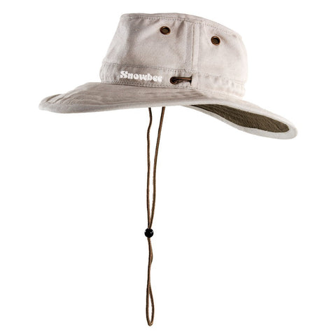 Snowbee Wide Brim Ranger Hat Stone - M